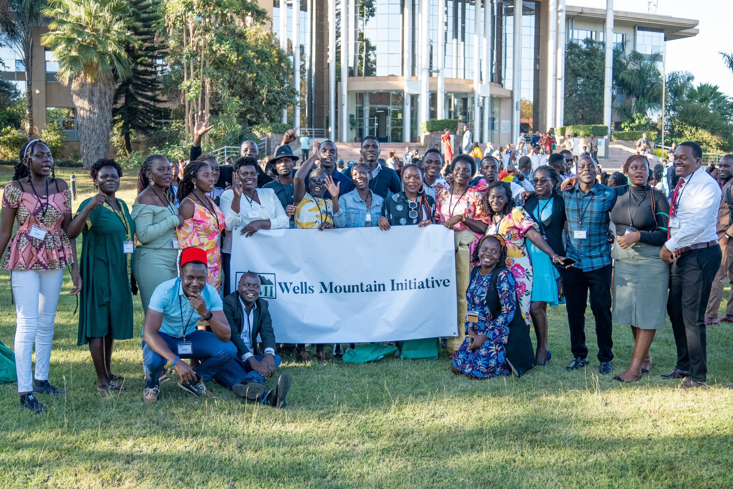 Wells Mountain Initiative Scholars celebrating